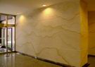 经贸大厦地下一层展览厅-仿砂岩漆工程